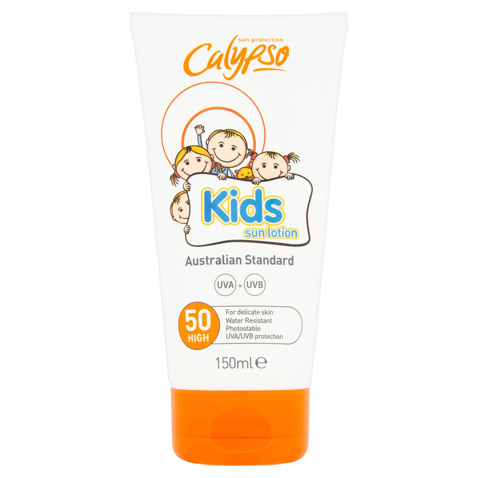 Calypso Kids Sun Lotion 150ml | High Quality Tissue Product Online - Product Image Calypso Kids Sun Lotion 150ml | High Quality Tissue Product Online - Product Image